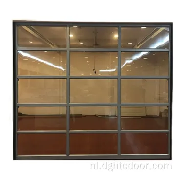 Automatisch gehard glas / organische glazen sectionele deuren